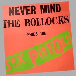 Sex Pistols Never Mind The Bullocks Album Cover Poster Photograph